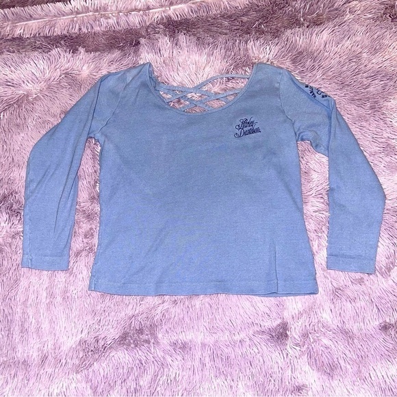 Vintage Mancuso Harley-davidson Women’s Top - Picture 2 of 6